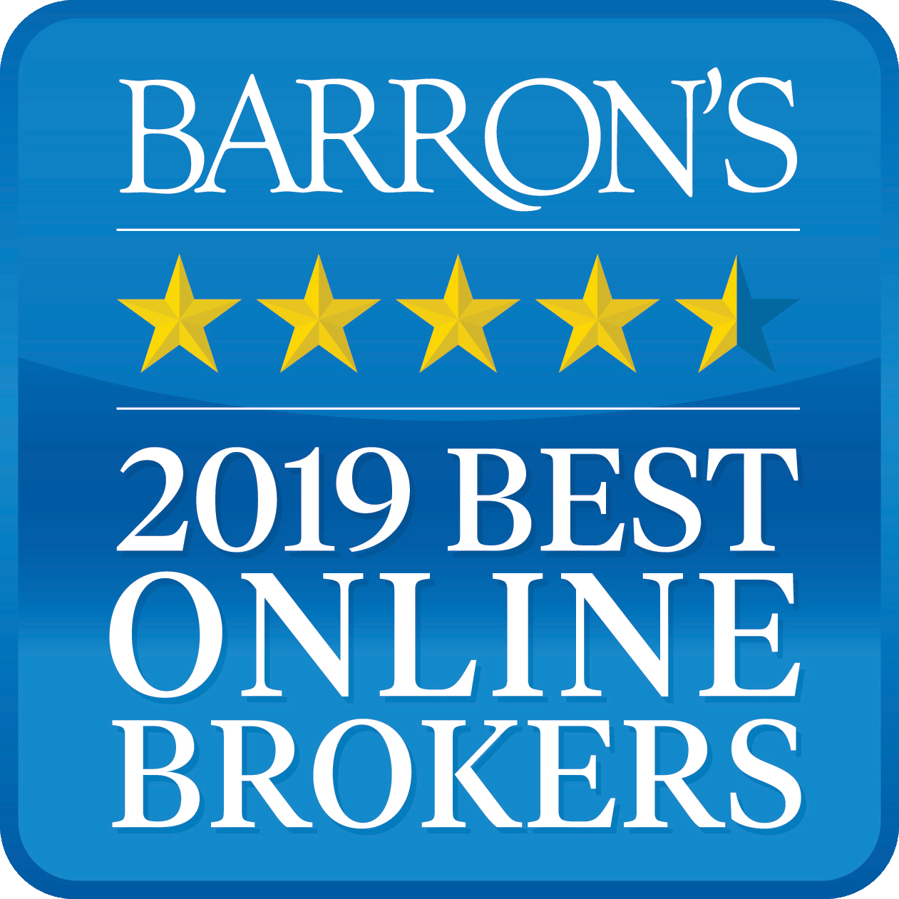 Eagle Eye Capital was Rated #1 - Best Online Broker - 2019 by Barron's